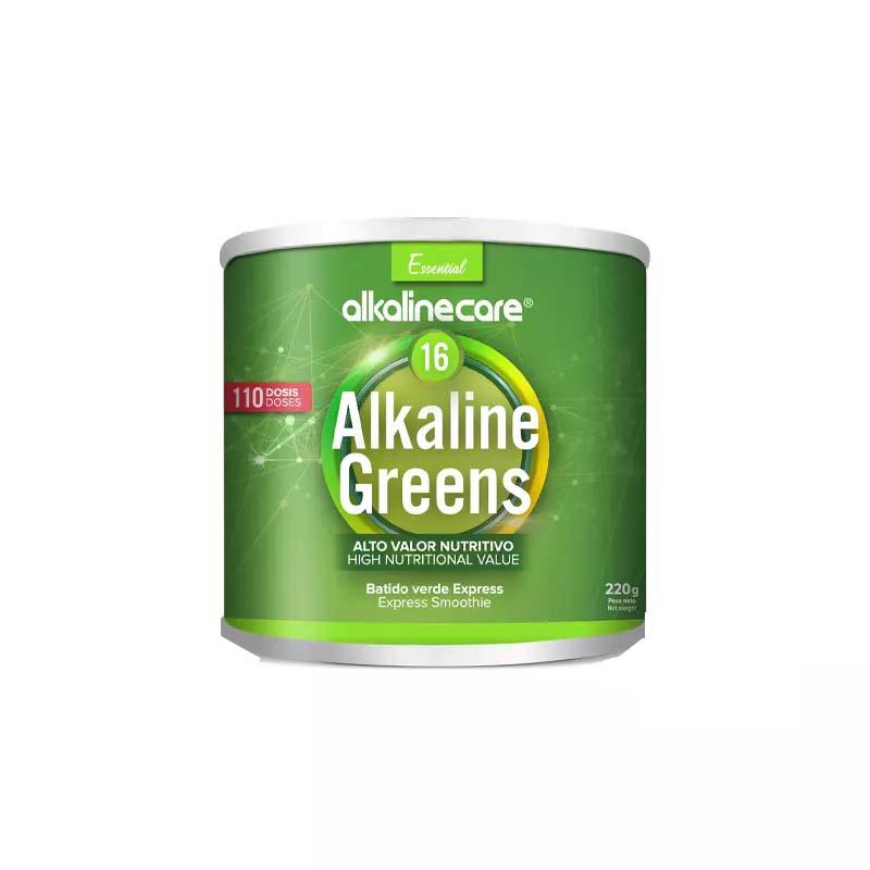 Pulberea Verde Alkaline 16 Greens 220 grame Alkalinecare