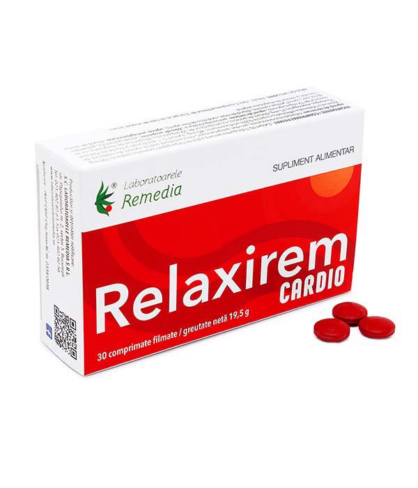 Relaxirem Cardio 30 comprimate Laboratoarele Remedia