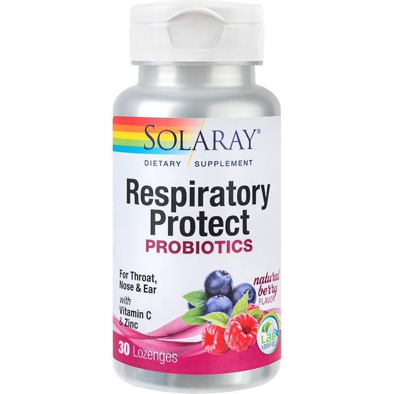 Respiratory Protect Probiotics Solaray 30cps Secom