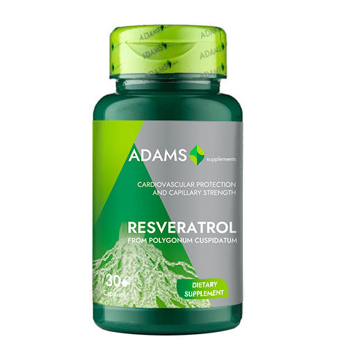 Resveratrol 50mg Adams Vision 30cps