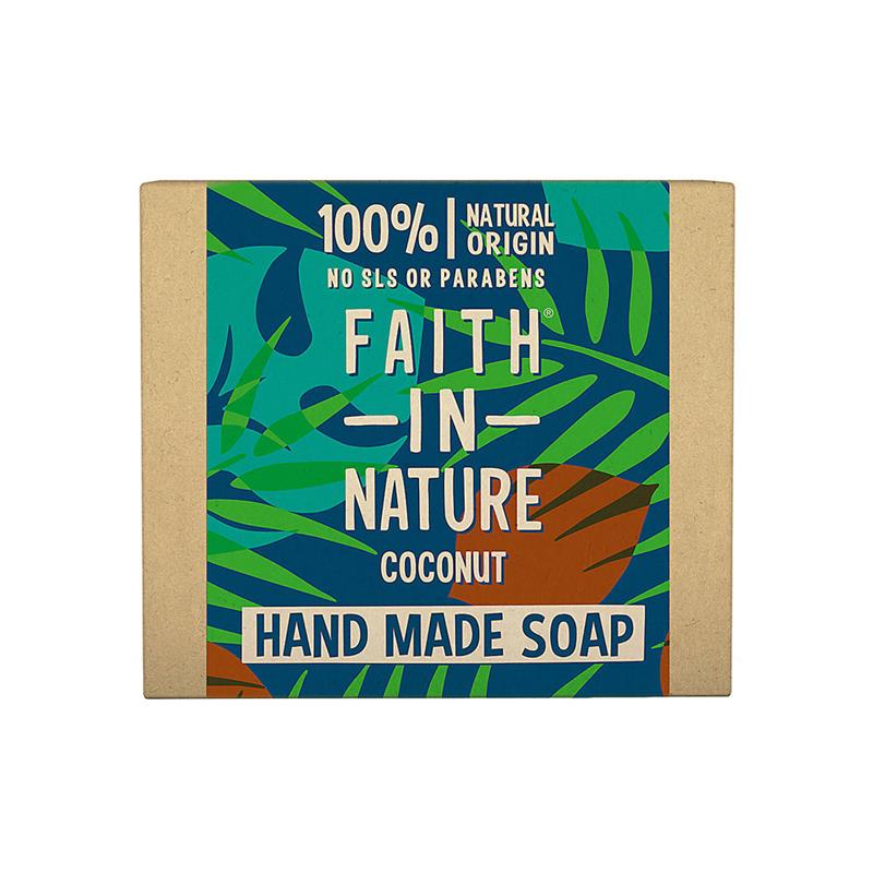 Sapun Natural Solid cu Cocos 100 grame Faith In Nature