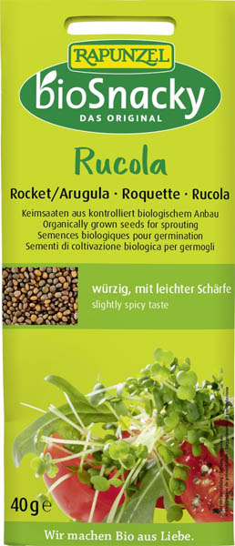 Seminte de Rucola pentru Germinat Bio 40gr Rapunzel