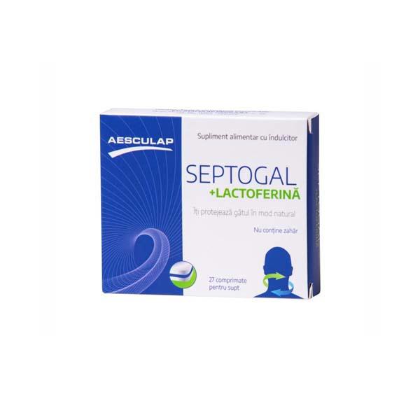 Septogal cu Lactofeina 27 comprimate Aesculap