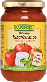 Sos Tomate Bio Ricotta Rapunzel 360gr