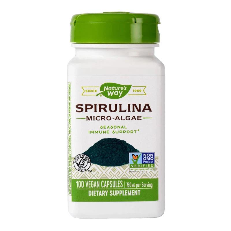 Spirulina Micro-Algae Nature's Way Secom 100cps