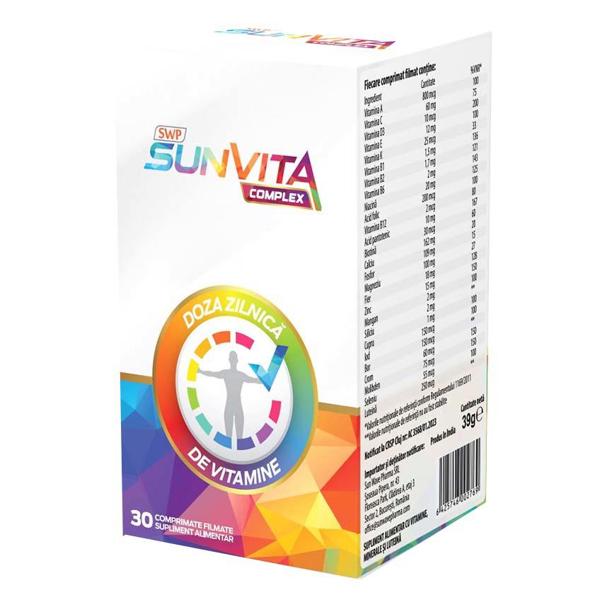 SunVita Complex 30 comprimate Sun Wave Pharma