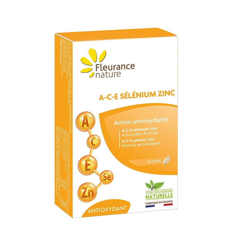 Supliment Alimentar A-C-E Selenium Zinc 30 capsule Fleurance