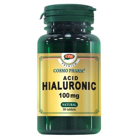 Supliment Alimentar Acid Hialuronic 100mg 30 tablete Cosmo Pharm