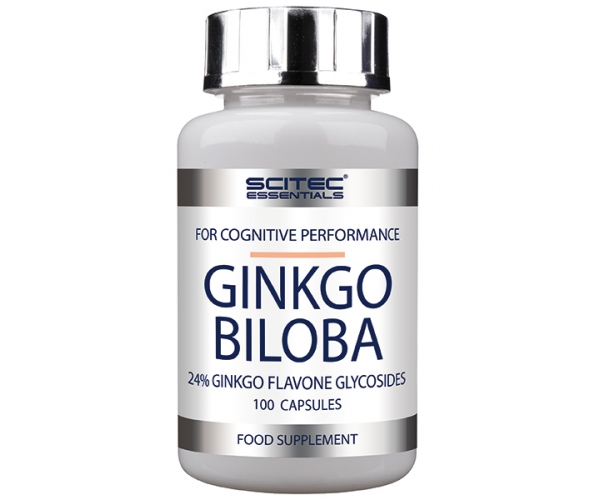 Supliment Alimentar Ginkgo Biloba 100 capsule Scitec Nutrition