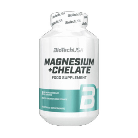 Supliment Alimentar Magnesium + Chelate 60cps Bio Tech USA