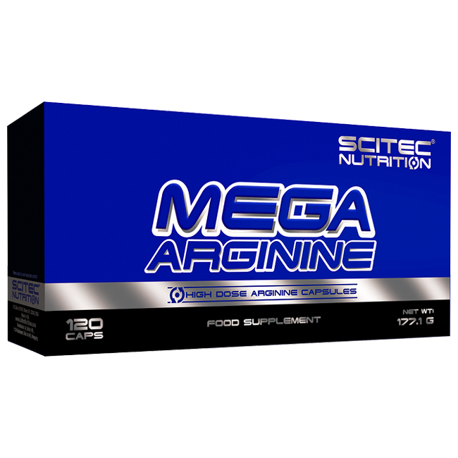 Supliment Alimentar Mega Arginine 120 capsule Scitec Nutrition