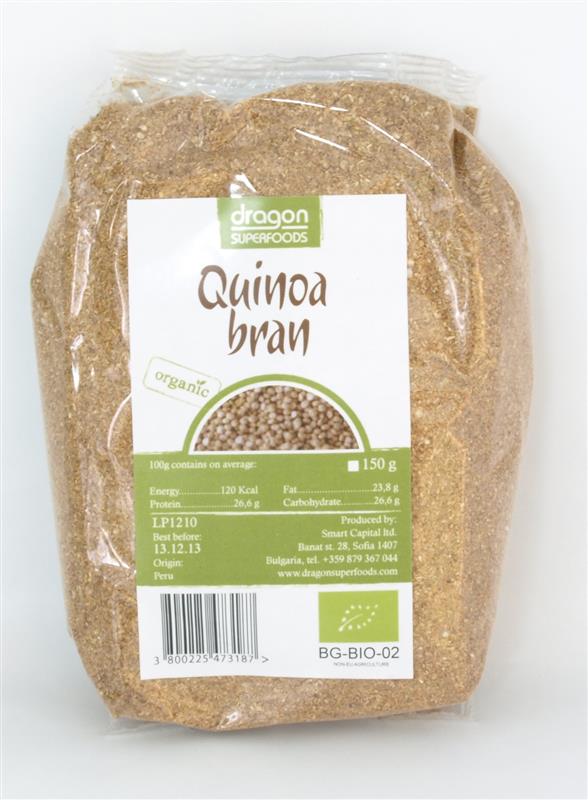 Tarate de Quinoa Bio Dragon Superfoods 150gr