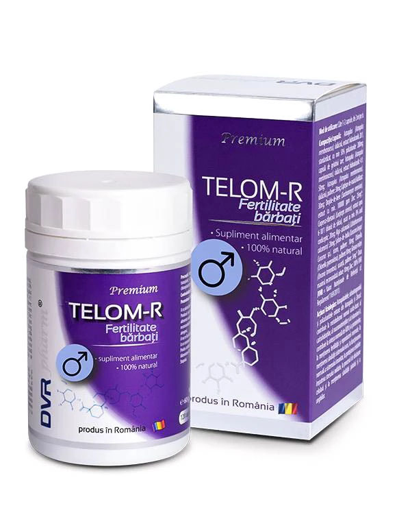 Telom-R Fertilitate Barbati 120cps DVR Pharma