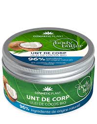 Unt de Corp cu Ulei de Cocos Bio Cosmetic Plant 200ml