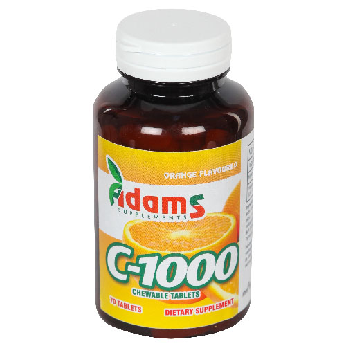 Vitamina C 1000mg 70cpr Masticabile Adams Vision