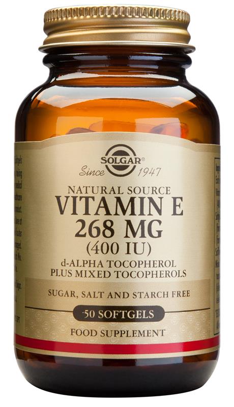 Vitamina E 400ui Solgar 50cps