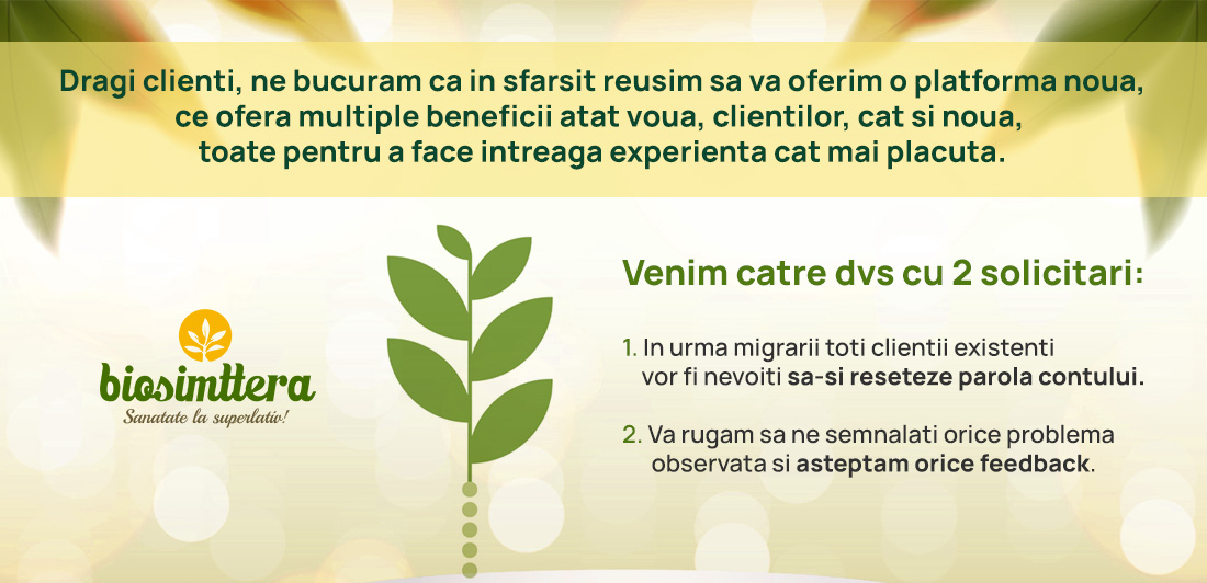 Biosimttera.ro - produse naturale si bio online