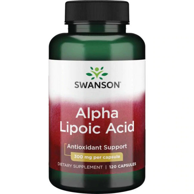 Acid Alfa Lipoic Forte 300mg Swanson 120cps