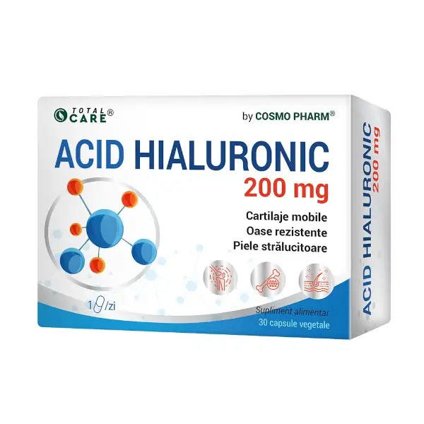 Acid Hialuronic 200 miligrame 30 capsule Cosmo Pharm