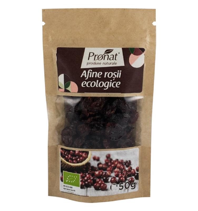 Afine Rosii Bio 50gr Pronat