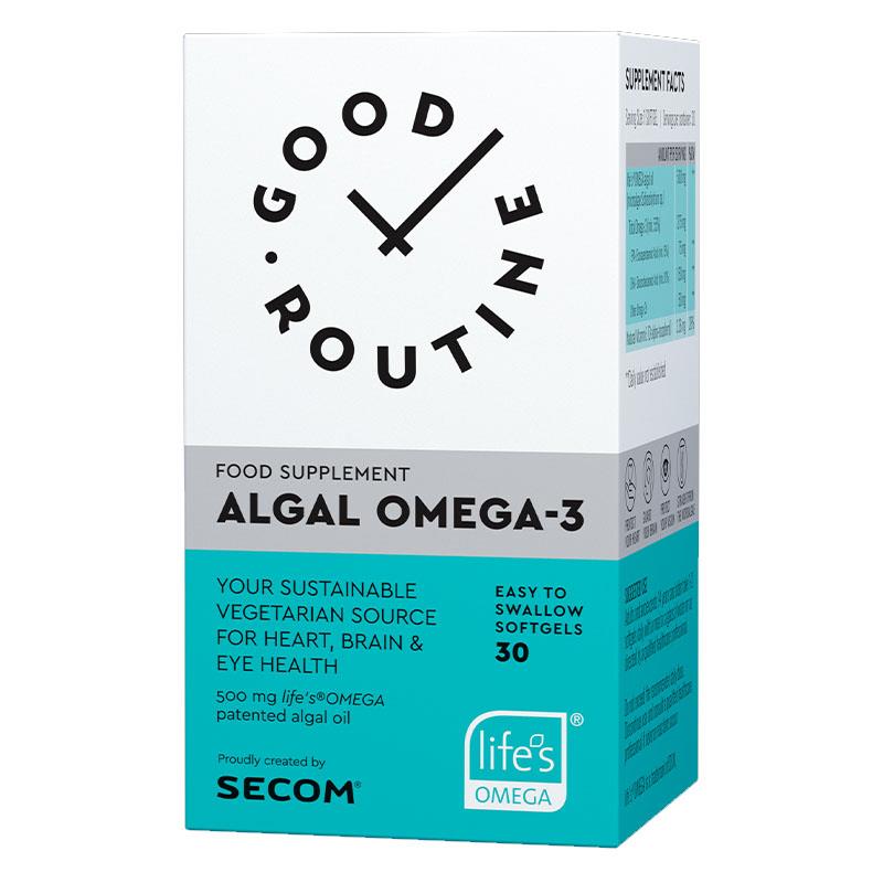 Algal Omega-3 30 capsule Secom 