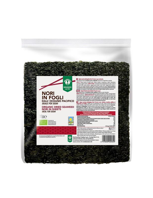 Alge Nori Bio 15 grame Probios