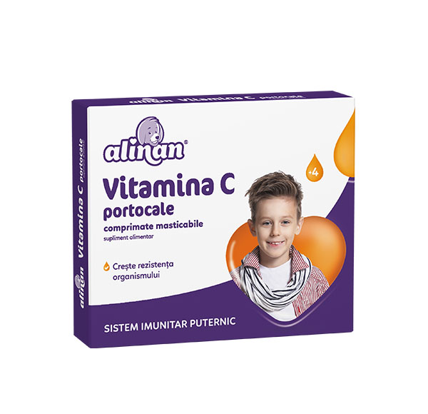 Alinan Vitamina C Portocale 20cpr Fiterman