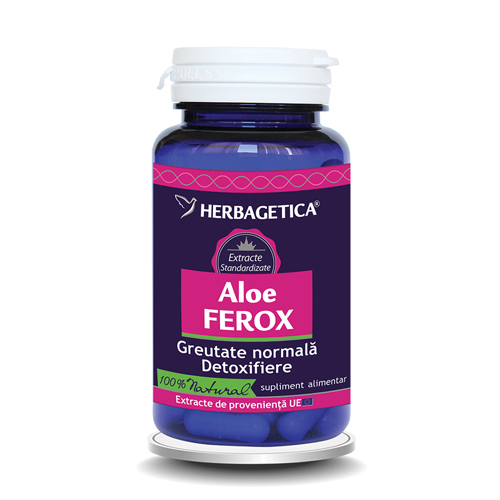 Aloe Ferox Herbagetica 30cps
