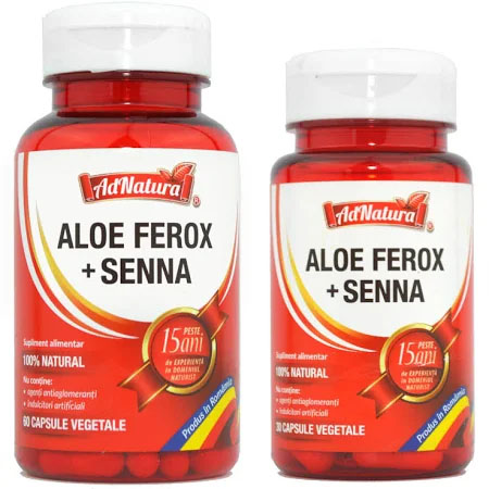 Aloe Ferox + Senna 30+60 capsule Adserv