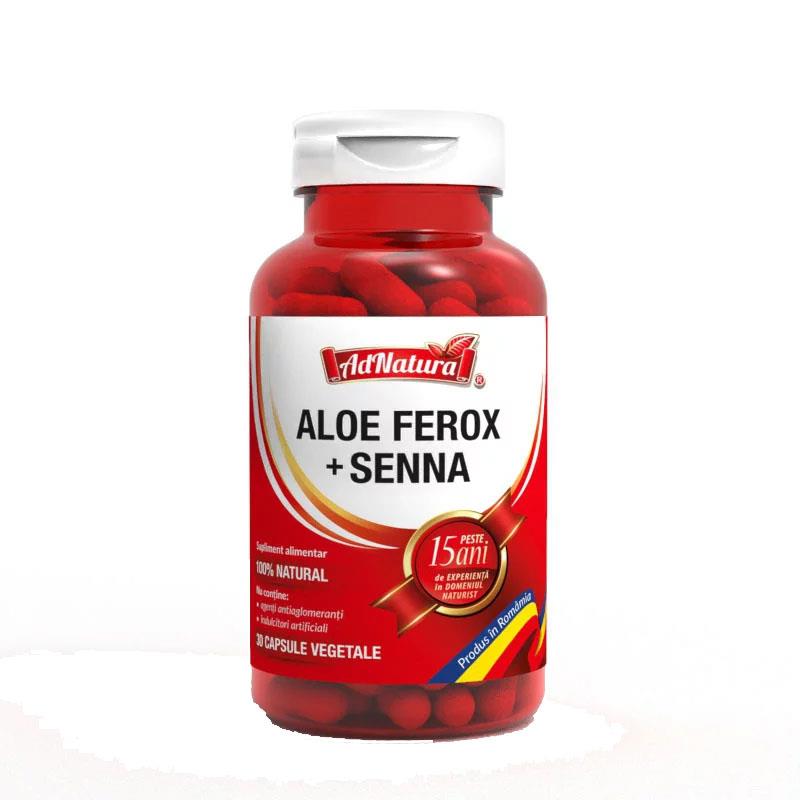 Aloe Ferox + Senna 30 capsule Adserv