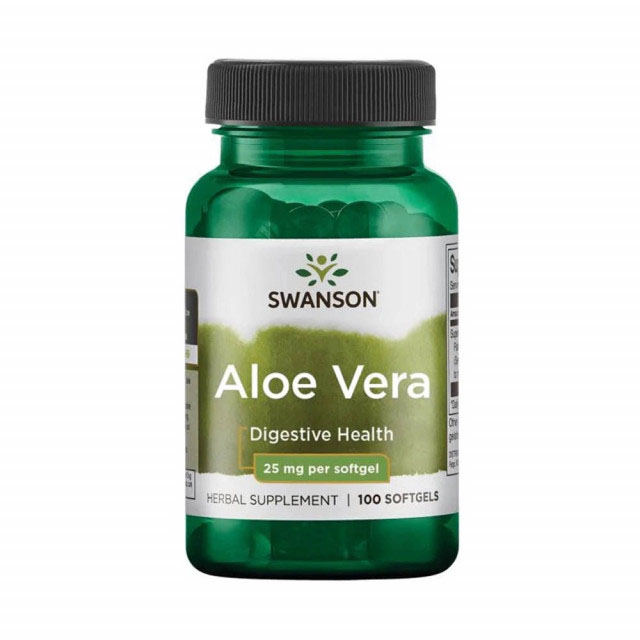 Aloe Vera Extract 25 miligrame 100 capsule Swanson