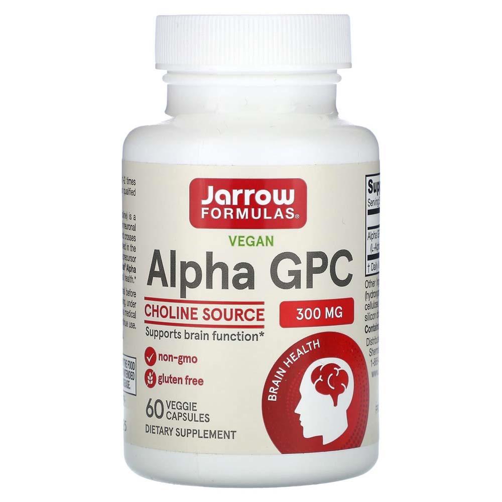 Alpha GPC 300mg Jarrow Formulas Secom 60cps