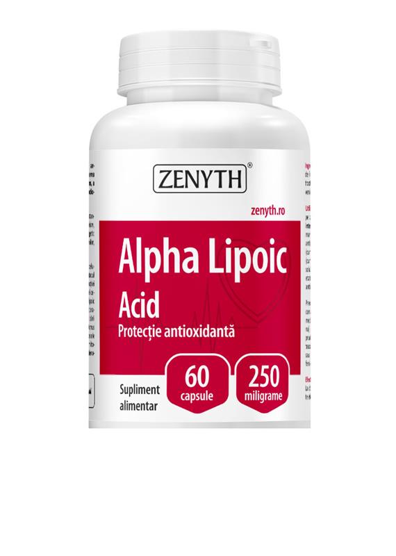 Alpha Lipoic Acid Zenyth 60cps