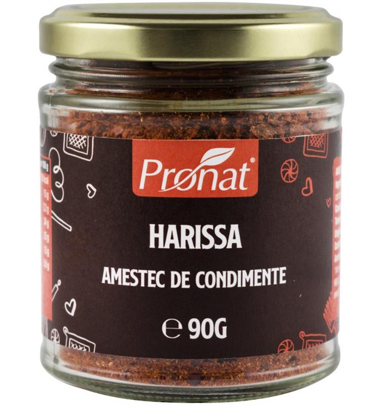 Amestec de Condimente Harissa 90gr Pronat