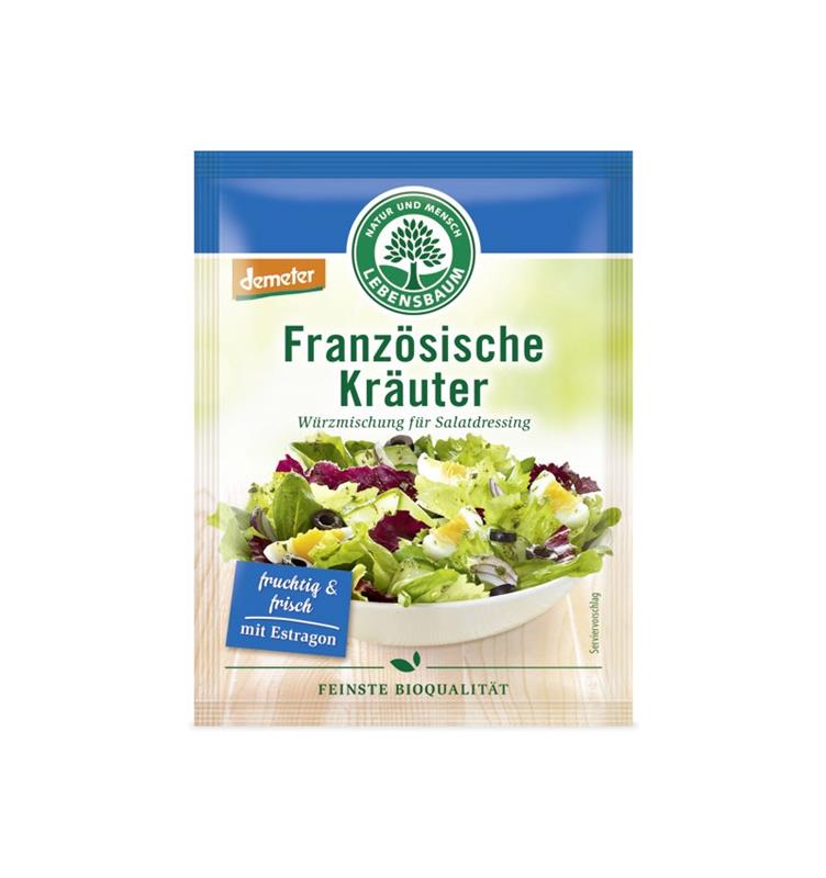 Amestec de Condimente pentru Salata Frantuzeasca Bio Lebensbaum 3x5gr