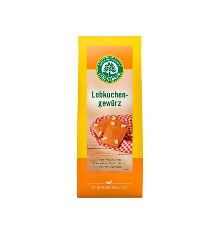 Amestec de Condimente pentru Turta Dulce Bio 50gr Lebensbaum