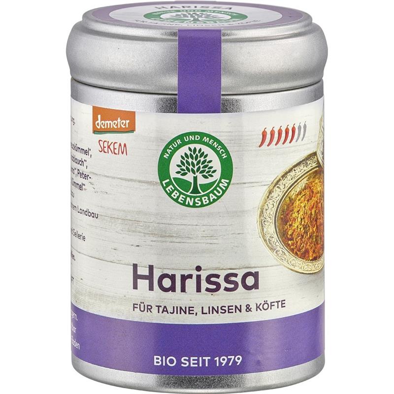 Amestec de Condimente Picante Harissa Bio 70 grame Lebensbaum