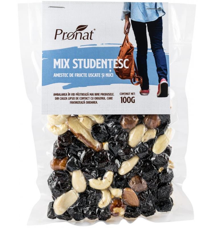 Amestec de Fructe Uscate si Nuci Pronat 100gr