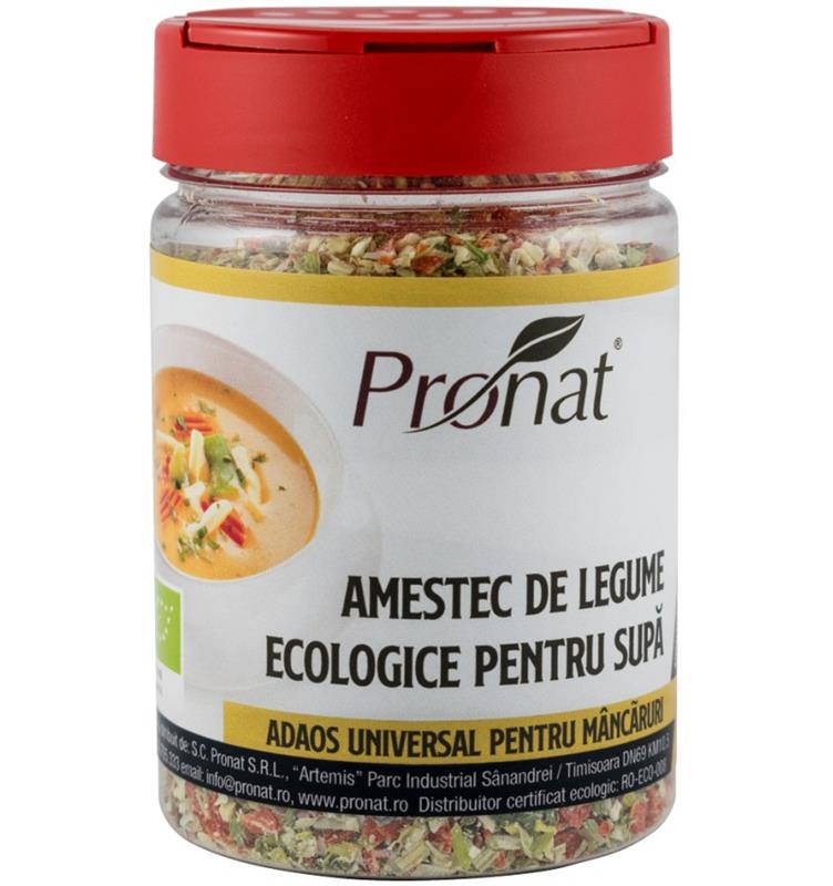 Amestec de Legume pentru Supa Bio 135gr Pronat