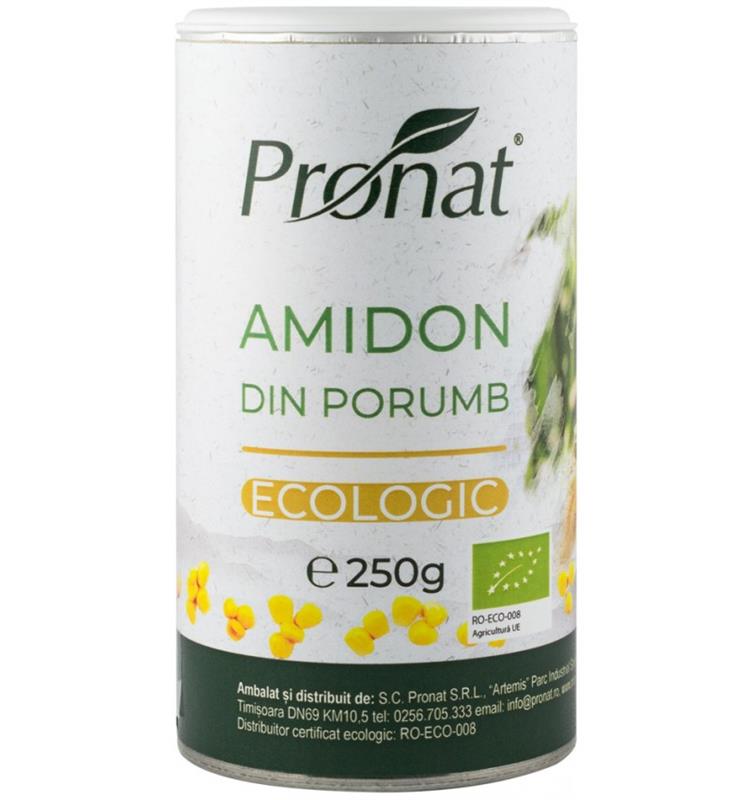Amidon de Porumb Bio 250gr Pronat