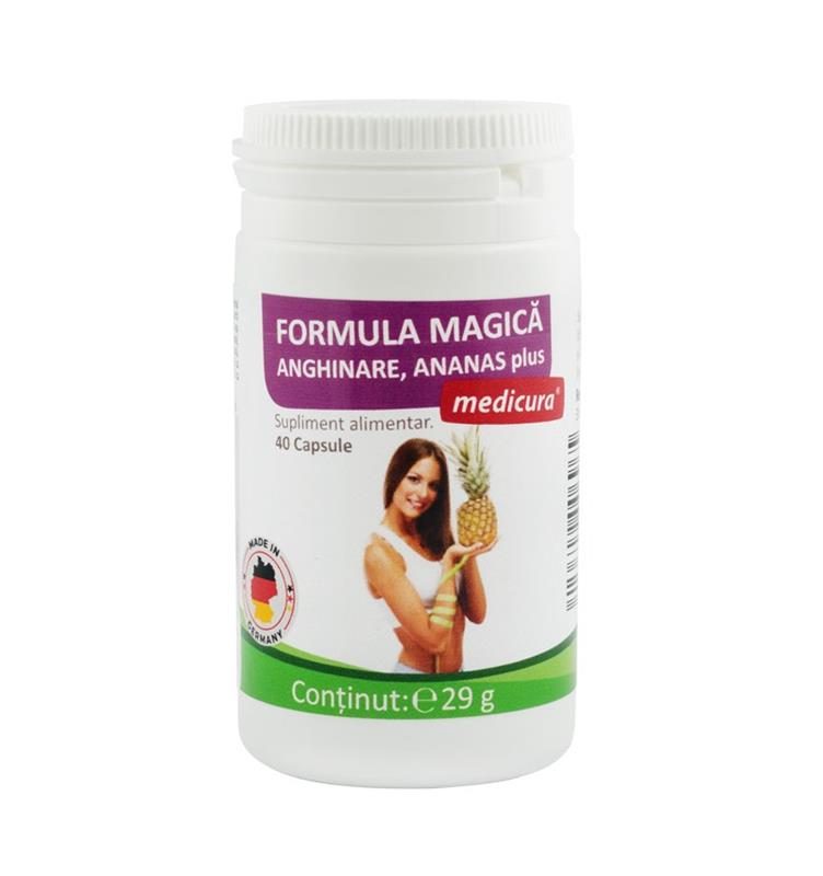 Anghinare cu Ananas Formula Magica 40cps Medicura