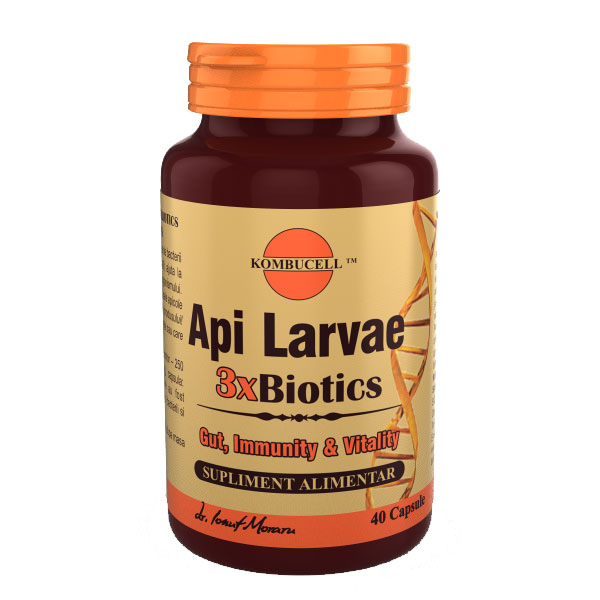 Api Larvae 3xBiotics 40 capsule Medica