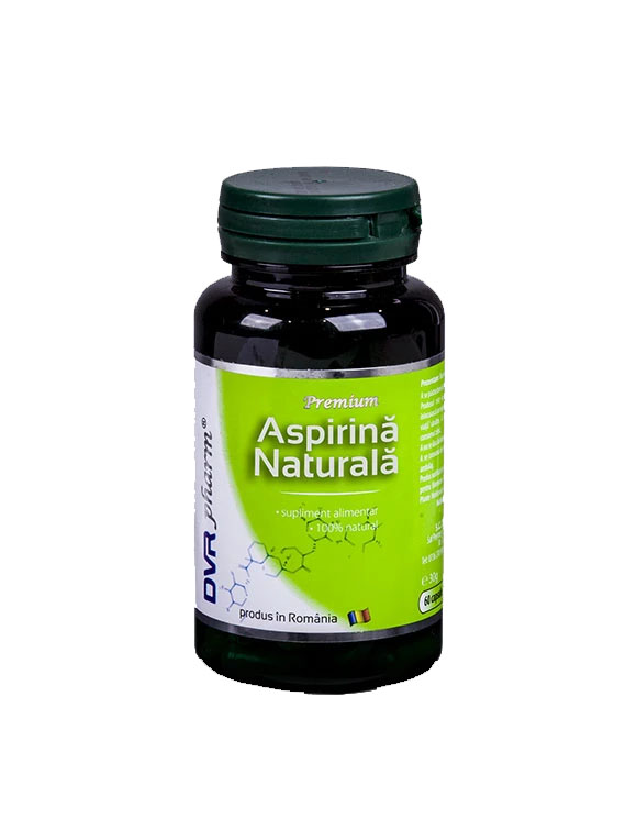 Aspirina Naturala 60cps DVR Pharma