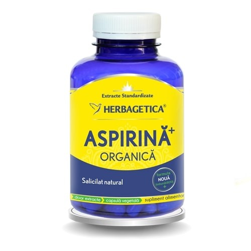 Aspirina+ Organica 120cps Herbagetica