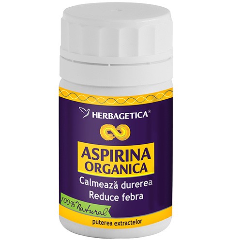 Aspirina Organica Herbagetica 30cps