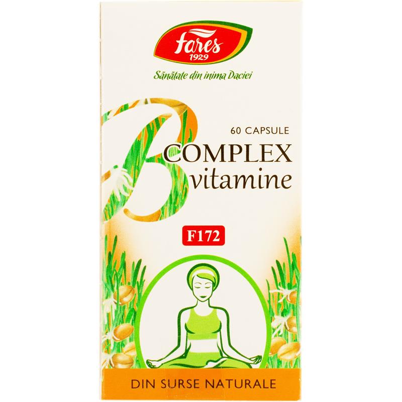 B Complex Vitamine 60cps Fares