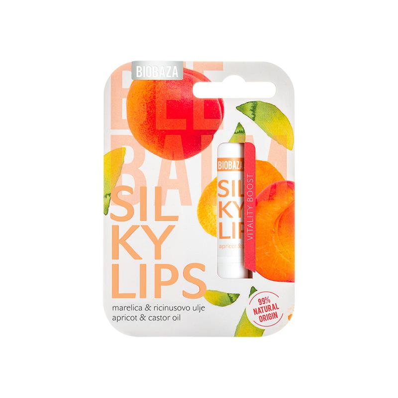 Balsam Natural pentru Buze Silky Lips 4.5 grame Biobaza