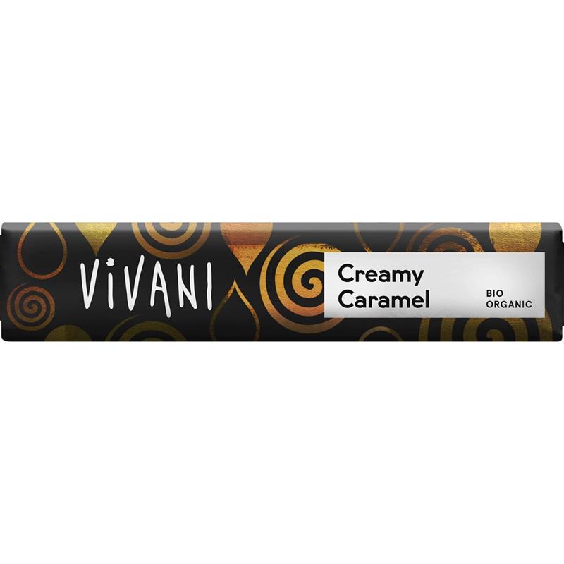 Baton de Ciocolata cu Caramel Cremos Bio 40 grame Vivani