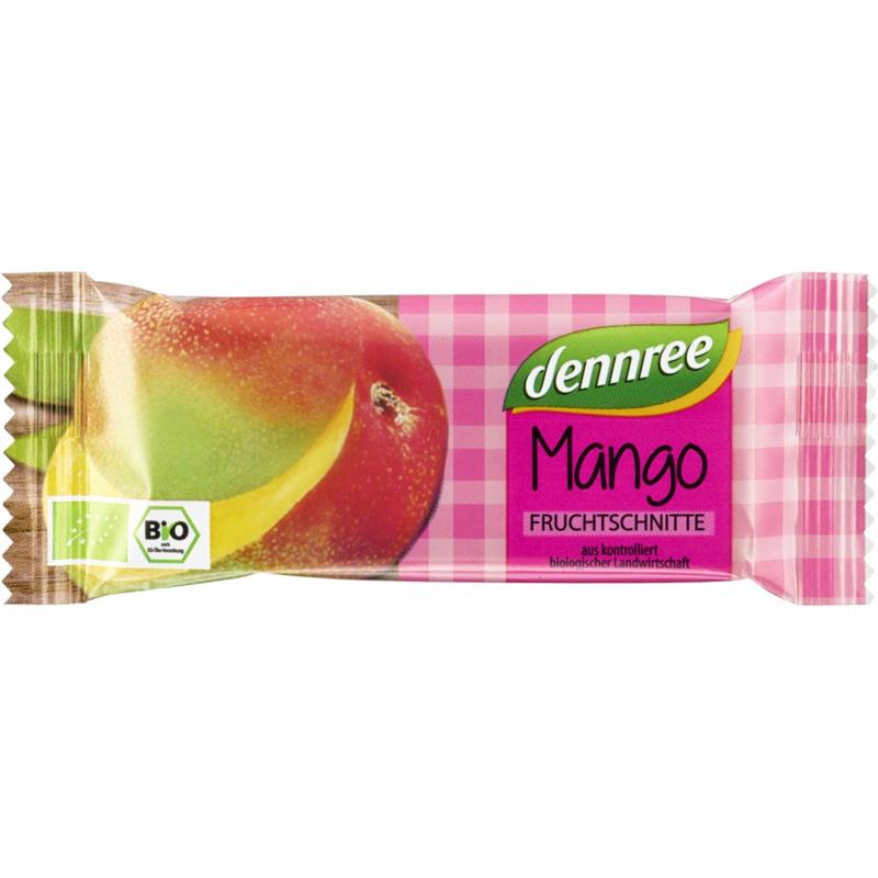 Baton de Fructe cu Mango Bio 40 grame Dennree