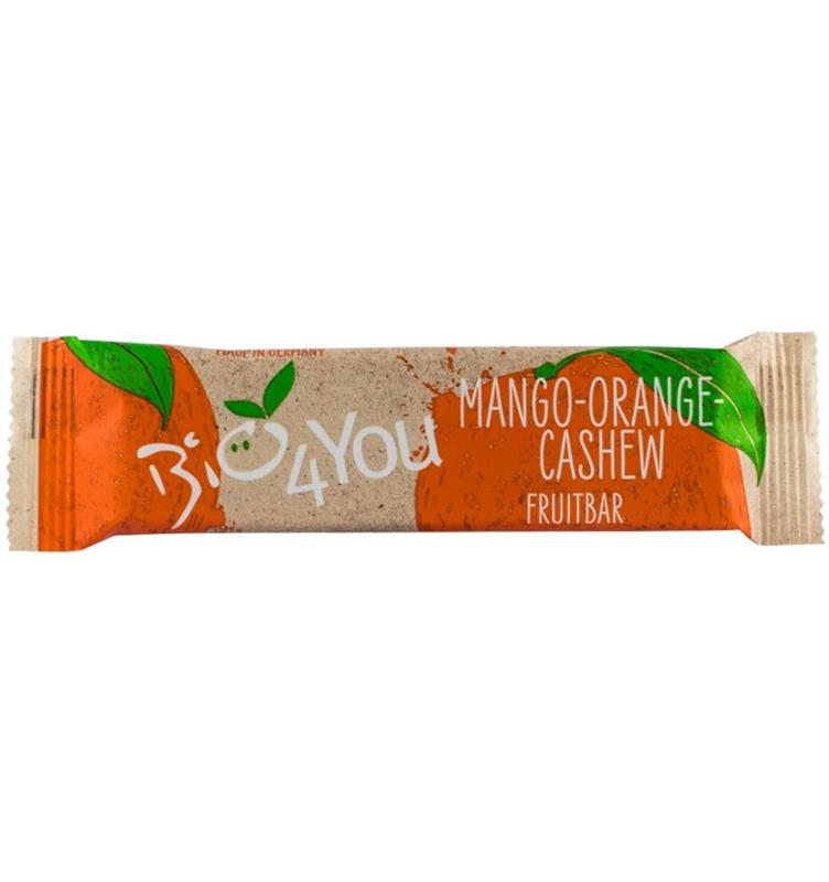 Baton de Fructe cu Mango, Portocale si Caju Bio 30 grame Bio4You